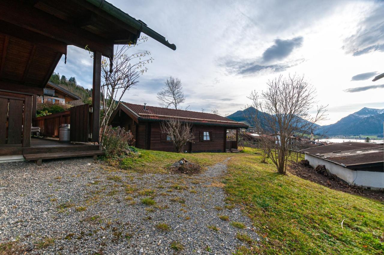 Ruhige Chalets Mit Seeblick In Zentraler Lage Schliersee Buitenkant foto